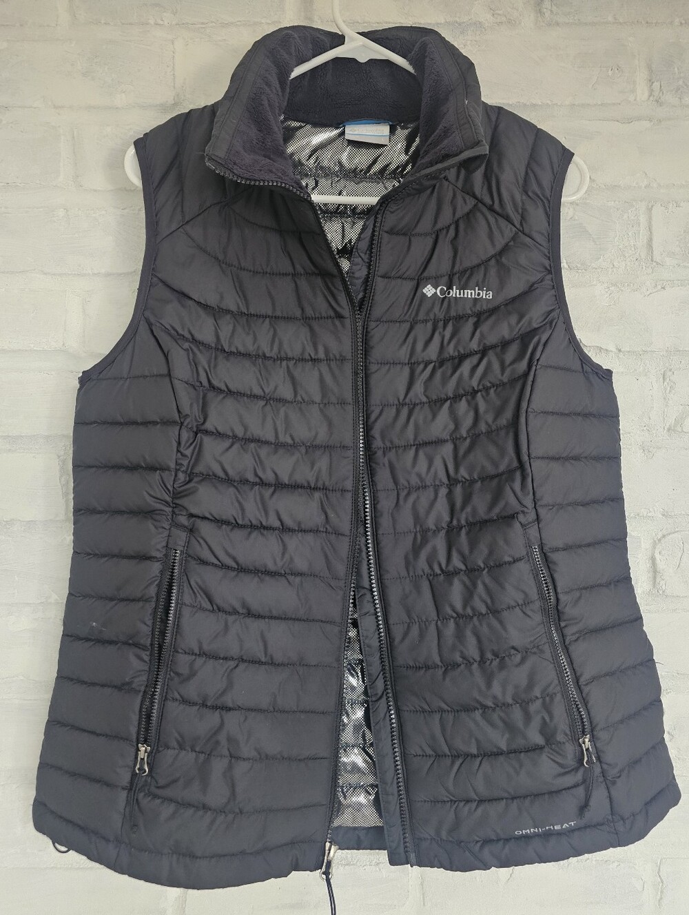 Columbia Women's Black Omniheat Vest Size Large